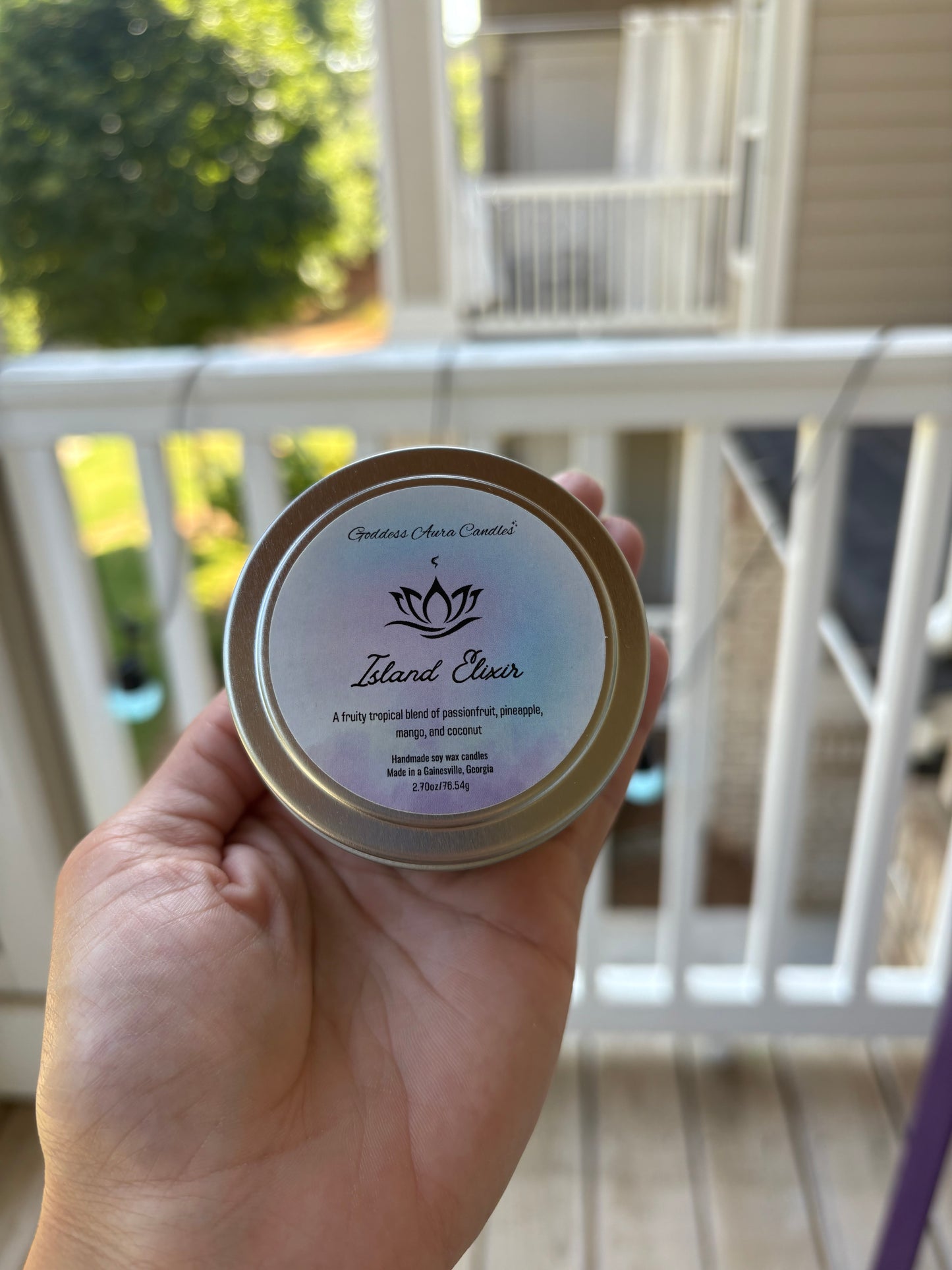 Island Elixir Soy Wax 4oz Candle