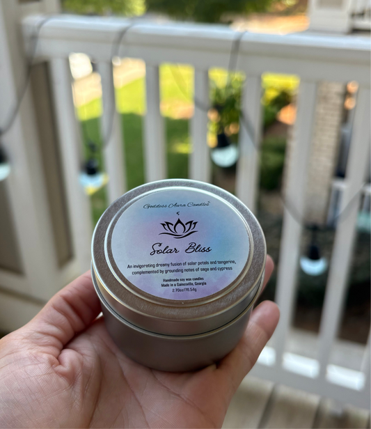 Solar Bliss Soy Wax 4oz Candle