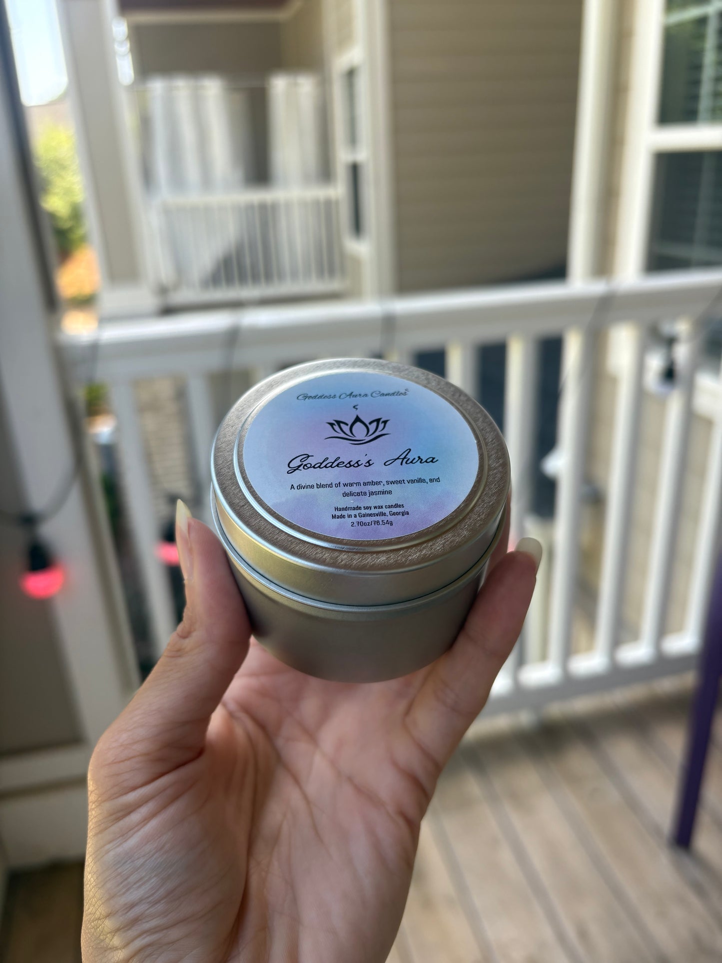 Goddess’s Aura Soy Wax 4oz Candle